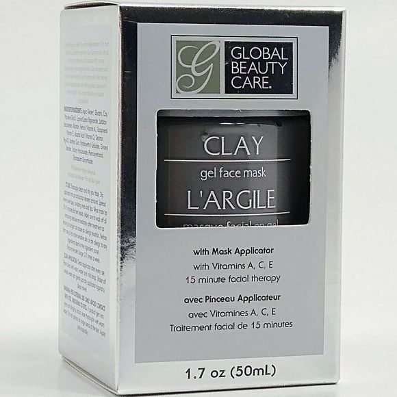 Premium Clay Gel Face Mask - Set of 2 X 1.7oz - Picture 4 of 4